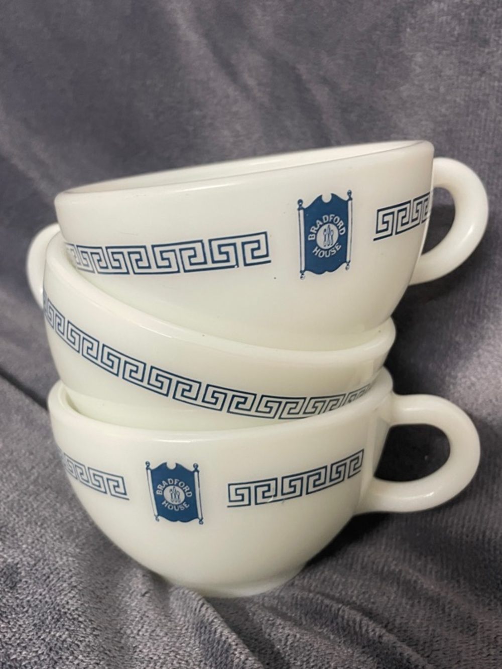 PYREX Vintage Milk Glass - Bradford House teacups